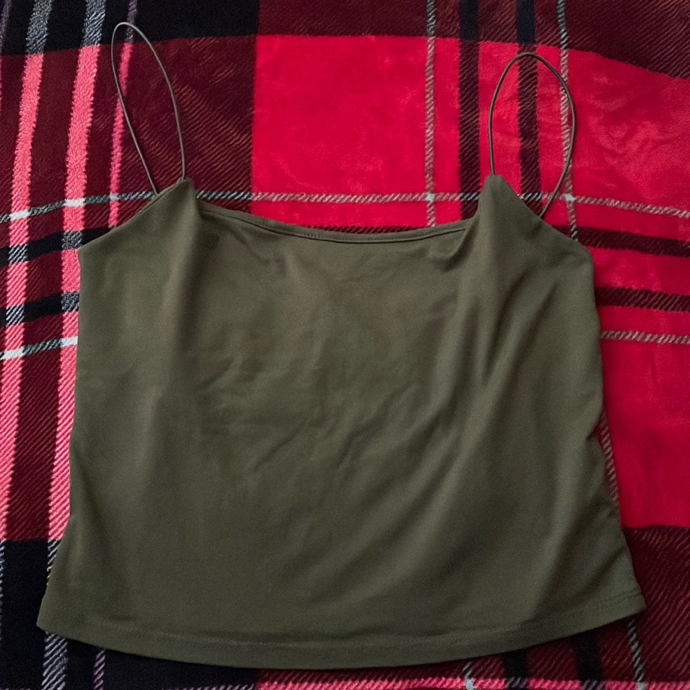 Thin strap tank top